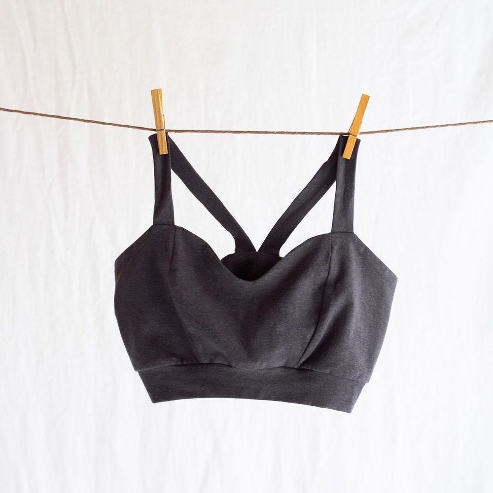 Earth & Elle Comfort Bra in Rock - S